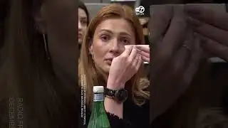 Interpreter gets emotional while translating for bereaved Ukrainian boy