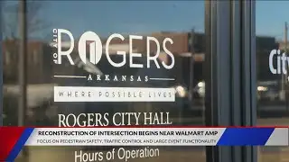 Intersection of Walmart Amp to get new makeover