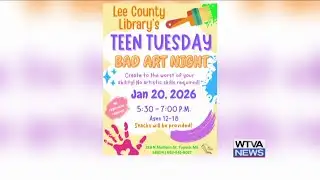 Interview: Join Teen Tuesday at Lee County Library for art and snacks