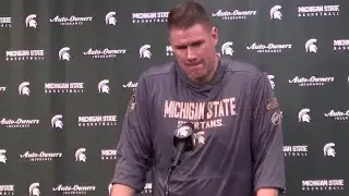 INTERVIEW: Paul Davis APOLOGIZES after ejection, Tom Izzo previews Northwestern