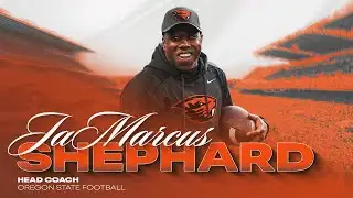 Introducing Oregon State Head Coach JaMarcus Shephard
