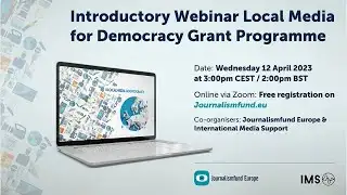 Introductory Webinar Local Media for Democracy