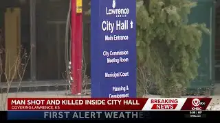 Intruder shot, killed inside Lawrence, Kansas, City Hall