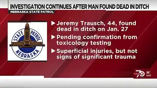 Investigation continues after Adams County man found dead in a ditch