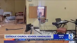 Investigation continues into Long Beach church and school vandalism