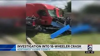 Investigation into 18-wheeler crash