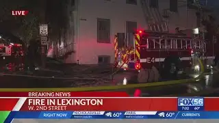 Investigation underway in downtown Lexington fire