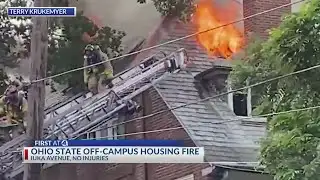Investigators looking into house fire near Ohio State