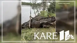 Investigators tie human remains found inside sunken car to 1967 missing persons case