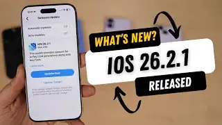 iOS 26.2.1 Released | What