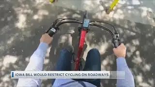 Iowa Bill That Could Restrict Cycling On Roadways 2/4/2026