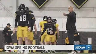 Iowa football kicks off spring practices, plenty of players ready to take next step