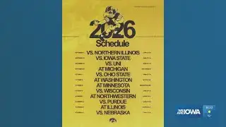 Iowa Hawkeyes release 2026 conference football schedule