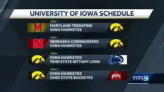 Iowa Hawkeyes release revised 2020 football schedule