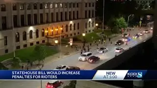 Iowa lawmakers propose increased penalties for rioters