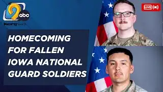 Iowa prepares a somber homecoming for two fallen soldiers