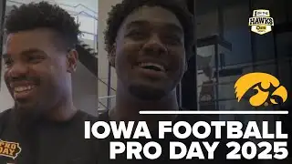 Iowa Pro Day: Hawkeyes eyeing NFL discuss preparing for the next level