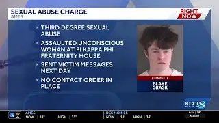 Iowa State student charged with sexual abuse
