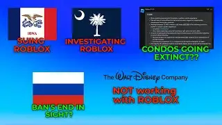Iowa SUES Roblox, Disney NOT working with Roblox, Condo Extinction & MORE