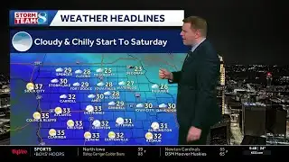 Iowa weather: Cloudy and chilly today, warming next week