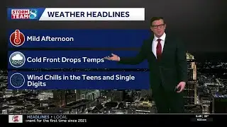 Iowa weather: Mild today with chilly winter temperatures returning