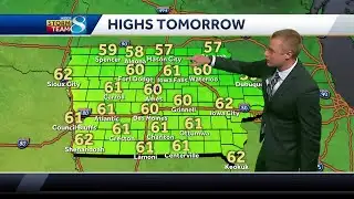 Iowa weather: Milder temps early this week