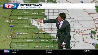 Iowa weather: Warmer temperatures last through the week before a wintry weekend
