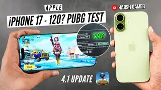 iPhone 17 - 120 FPS? PUBG Test After 4.1 UPDATE, Heating & Battery Test | Shocked 😱