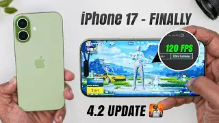 iPhone 17 - 120 FPS PUBG Test After 4.2 Update, Heating & Battery Test | Shocked 😱