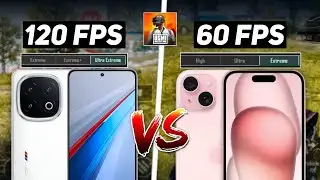 iPhone 60 FPS vs Android 120 FPS BGMI 🔥 Which is Best For PUBG BGMI Gaming In 2026