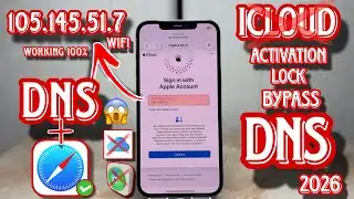 iPhone Unlock iCloud Activation Lock Bypass DNS - New DNS Bypass iCloud 2026