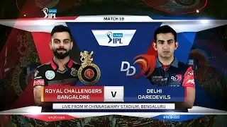 IPL 2018 : RCB vs DD ,  Match Highlights | Thrilling Match 🥶🥵
