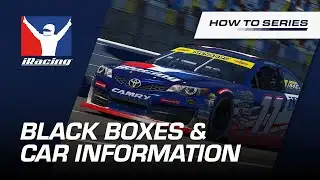 iRacing How-To | Black Boxes and Car Information