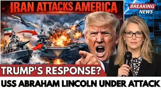 IRAN ATTACKS USS ABRAHAM LINCOLN — F-35 SHOOTS DOWN Drone — 6 Gunboats TRY SEIZING US Ship