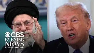 Iran blames U.S. for protests, Trump punches back