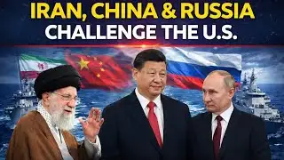 "Iran, China & Russia Join Forces: Massive Naval Showdown Against the U.S.!"
