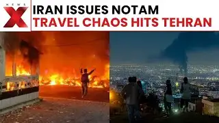 Iran Protests Trigger Tehran Airspace Closure — Here’s Why A NOTAM Was Issued | NewsX