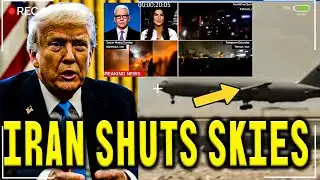 Iran Shuts Airspace As Trump Sends Mixed Signals On Looming War