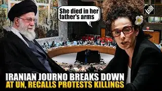 Iranian dissident journalist breaks down over young lives lost in protests