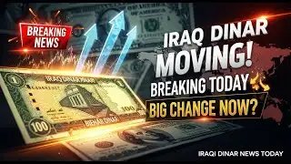Iraq Dinar BREAKING NEWS  Major New Movement Today