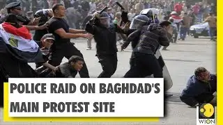 Iraq Protests: Security Forces Fire Live Rounds At Protesters | WION | World News