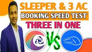 IRCTC Sleeper & 3AC Speed Test 2026 ⚡ | Which App Books Faster?