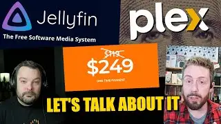Is It Game Over for Plex? And is it Jellyfin Time? (ft. Alex @ktzsystems )