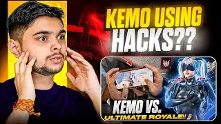 Is Kemo Using Hack ? Exposed 🤯 Fastest 4 Finger Player in ULTIMATE ROYALE BGMI | Bixi Op Reacts