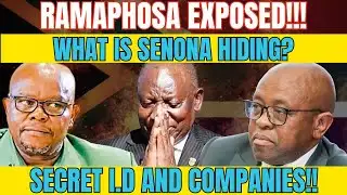 Is Senona protecting Ramaphosa? Secret files EXPOSED!