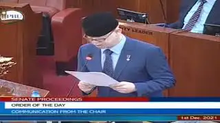 ISAAC MWAURA ALMOST CRY WHILE ADDRESSING SENATORS AFTER BEING GIVEN HIS SEAT BACK BY COURT!