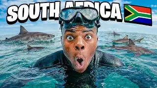 iShowSpeed Goes SHARK DIVING in South Africa!