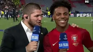 Ishowspeed meets Khabib 😱 | Full interview