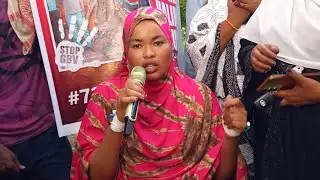 ISIOLO HERO HALIMA BORU’S REMARKS DURING AND AFTER 72-HOUR TREE-HUG PROTEST