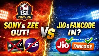 ISL 2025-26 Media Rights Shock! Sony & ZEE Out, Jio & FanCode In?